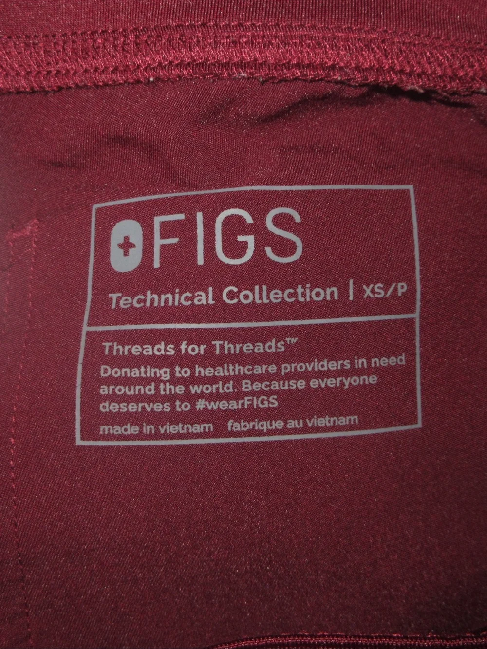 Figs Livingston (NOT high waisted)